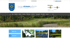 Desktop Screenshot of enkopinggolf.se