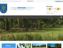 Tablet Screenshot of enkopinggolf.se